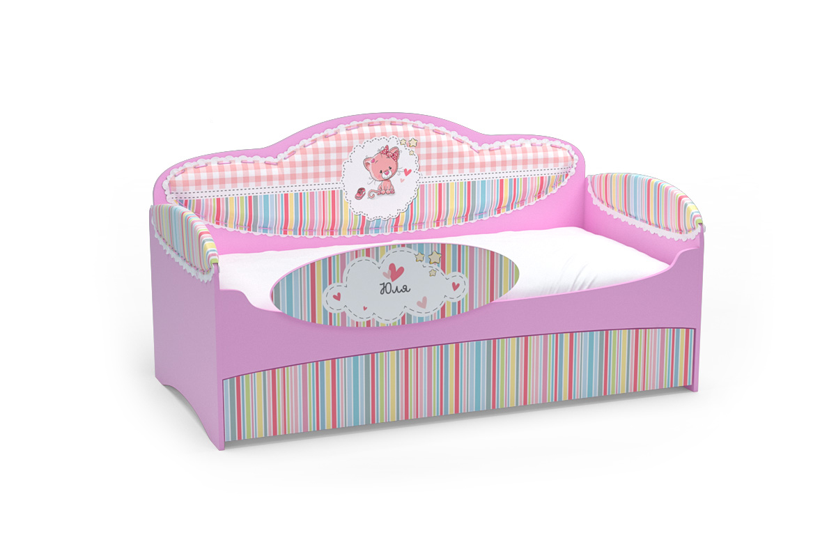кровати диваны для детей от 2 лет с бортиками